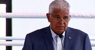 Presidente José Raúl Mulino hablando sobre el apoyo a la selección de Panamá en el Mundial 2026
