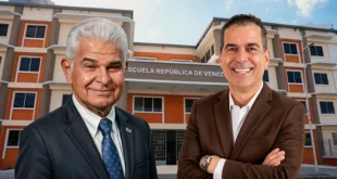 Rescate de la Escuela República de Venezuela por el Presidente Mulino