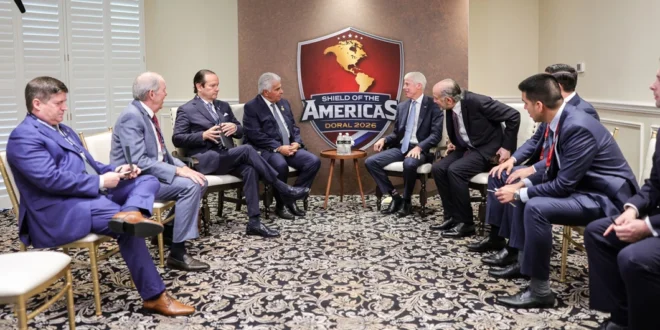 Presidente Mulino en reunión con secretarios de Energía y Comercio de Estados Unidos en Miami