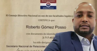 Roberto Gomez Posso, nuevo Secretario de Relaciones Internacionales del PRD