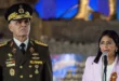 Vladimir Padrino López y Delcy Rodríguez en acto oficial