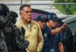 Ali Jalil siendo trasladado por autoridades judiciales en Panamá