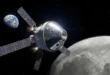 Cápsula Orion de la misión Artemis II en su aproximación a la Luna
