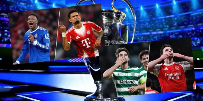 Inicio de los cuartos de final de la Champions League