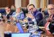 Ministros durante Consejo de Gabinete