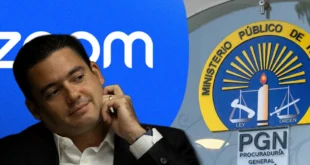 Intento de juramentación virtual de Gabriel Carrizo ante el PARLACEN