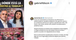 Gabriel Diez y la situación laboral en plataformas digitales