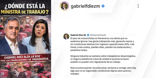Gabriel Diez y la situación laboral en plataformas digitales
