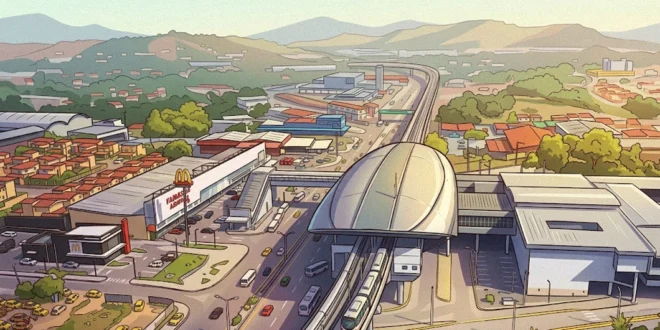 Instalaciones del nuevo Intercambiador de Villa Zaita operado por Metro de Panamá y MiBus.