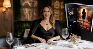 Escritora y abogada Jessica Canto y su libro Forjada por el fuego