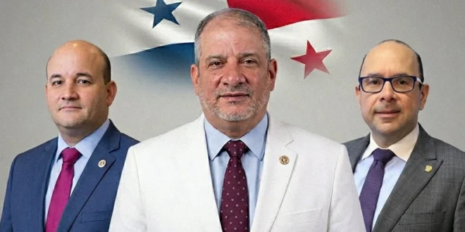 Jorge Herrera, Eduardo Leblanc y Alfredo Juncá