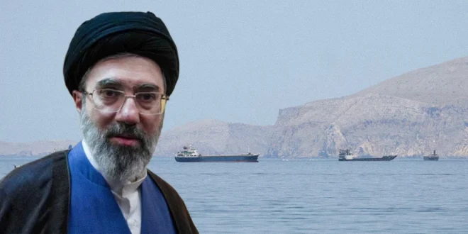 Khamenei durante una declaración oficial sobre la soberanía iraní en el Golfo Pérsico.