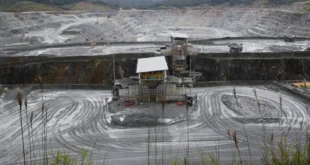 Instalaciones de la mina Cobre Panamá