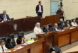 Ministra Beatriz Carles durante su comparecencia en el pleno de la Asamblea Nacional de Panamá