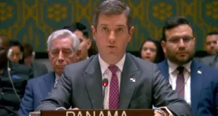 Viceministro de Relaciones Exteriores de Panamá en la sede de la ONU
