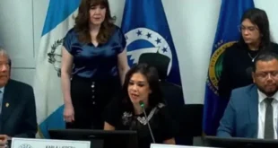 Sesión del Parlamento Centroamericano en Ciudad de Guatemala.