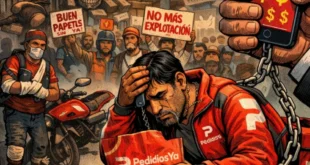 Condiciones laborales y explotación en la plataforma PedidosYa