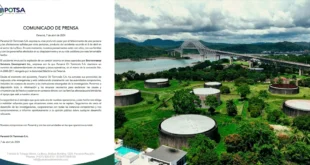 Terminal de combustible en Panamá y Comunicado de POTSA