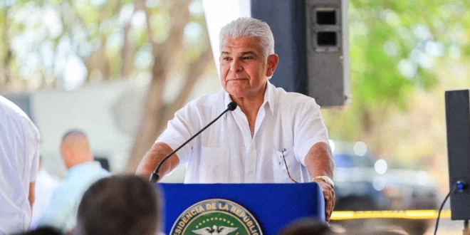 Presidente Mulino durante anuncio sobre el sector agropecuario en Panamá