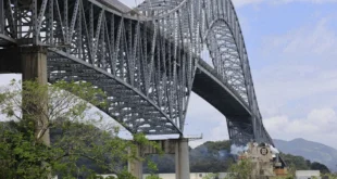 Vista panorámica del Puente de las Américas
