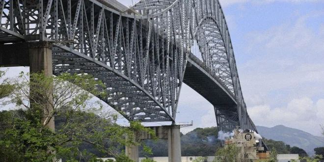 Vista panorámica del Puente de las Américas