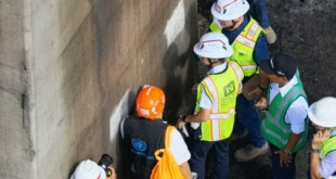 Inspección técnica en la estructura del Puente de las Américas