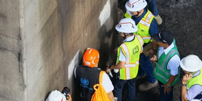 Inspección técnica en la estructura del Puente de las Américas