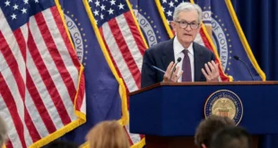 Jerome Powell, presidente de la Reserva Federal