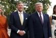 Los reyes Guillermo y Máxima junto al matrimonio Trump en la Casa Blanca