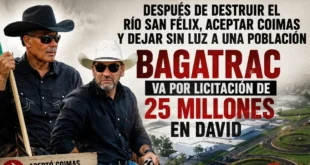 Licitaciones públicas de BAGATRAC y su historial de corrupción e impacto ambiental en Panamá