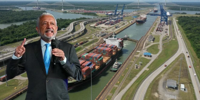 Infraestructura de transporte logístico y tránsito de buques en el Canal de Panamá