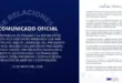 Comunicado oficial de la Cancillería Panamá sobre relaciones comerciales