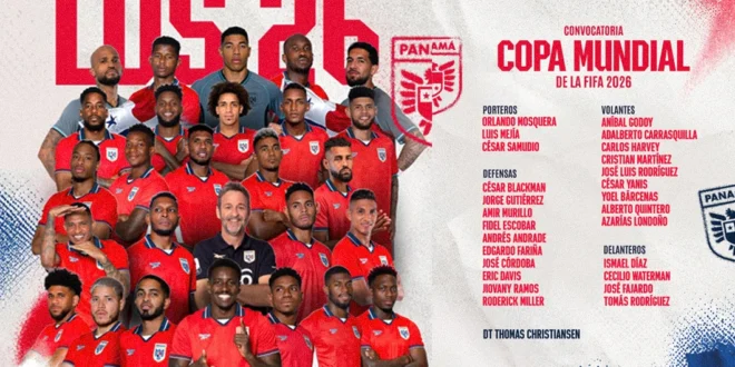 Convocatoria de la selección de Panamá para el Mundial 2026