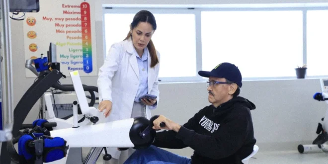 Gimnasio de la nueva Unidad de Rehabilitación Cardiaca de la CSS en la Ciudad de la Salud