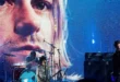 Dave Grohl durante concierto tributo a Kurt Cobain