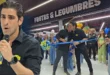 David Virzi durante la inauguración de la sucursal de Super Carnes en El Trapichito