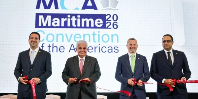 José Raúl Mulino durante la Convención Marítima de las Américas 2026