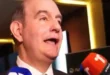 El ministro Felipe Chapman dando declaraciones a la prensa