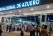 Visitantes recorriendo las instalaciones de la Feria Internacional de Azuero