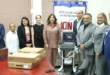 Entrega de equipo de ultrasonido portátil al personal del ION y Hospital Anita Moreno