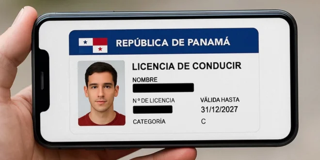 Licencia digital en Panamá