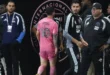 Lionel Messi durante el partido del Inter Miami frente a Philadelphia Union