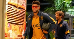 Preparación de la Selección de Fútbol de Panamá para el amistoso contra Brasil en Río de Janeiro.