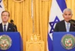 Presidente José Raúl Mulino y presidente Isaac Herzog estrechando lazos en el Palacio de las Garzas