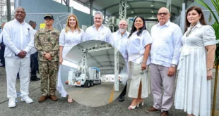 Nuevos escáneres Rapiscan Eagle M60 operando en la entrada de la Zona Libre de Colón, Panamá.