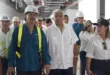 El presidente Mulino junto a ingenieros inspeccionando la construcción del Hospital de Metetí en Darién