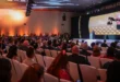 Presidente Mulino dando discurso en el XII Congreso de la Organización Mundial de Zonas Francas en Panamá