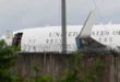 Avión del gobierno estadounidense en el Aeropuerto Internacional José Martí de La Habana