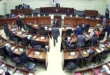 Diputados en el hemiciclo de la Asamblea Nacional de Panamá durante una sesión