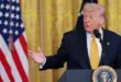 Donald Trump en la Casa Blanca discutiendo temas de política exterior